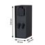 Steckdosensäulen 'Plug & Shine' anthrazit IP 44 3680 W