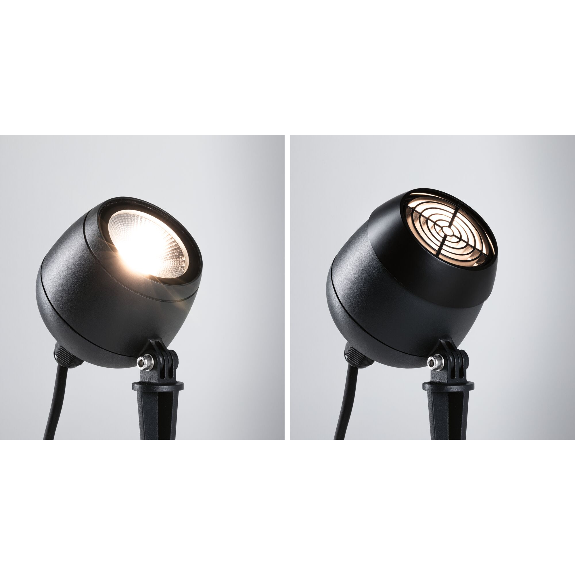 Blendkappe 'Plug & Shine' anthrazit für Kikolo-Leuchten