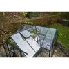 Gewächshaus 'ICON Gardenhouse 8' 383,9 x 381,5 cm mit 3 mm Sicherheitsglas grün