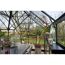 Gewächshaus 'ICON Gardenhouse 8' 383,9 x 381,5 cm mit 3 mm Sicherheitsglas grün