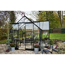 Gewächshaus 'ICON Gardenhouse 8' 383,9 x 381,5 cm mit 3 mm Sicherheitsglas schwarz