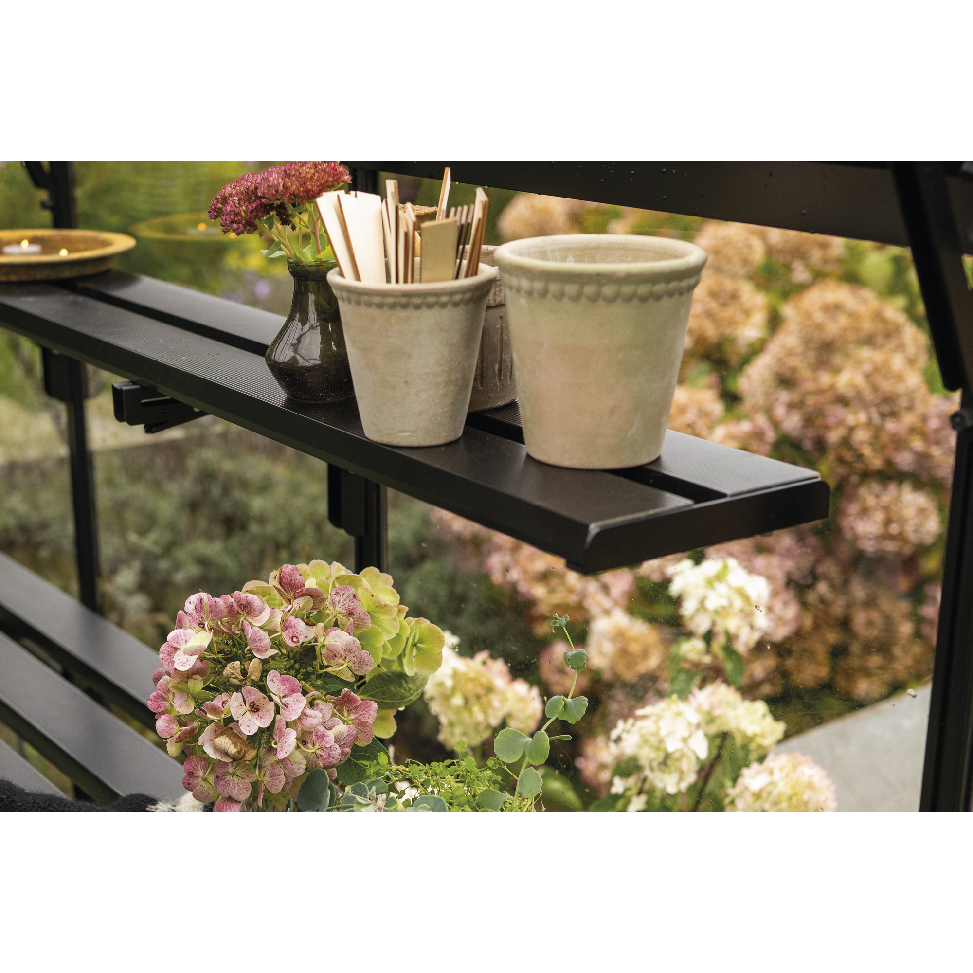 Gewächshausregal klappbar für Gewächshaus 'QUBE 8' mit 12,5 m²