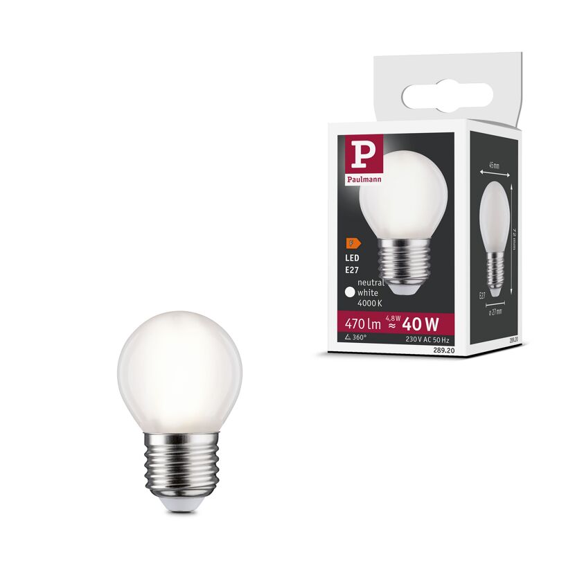 LED-Leuchtmittel E27 4,8 W 470 lm