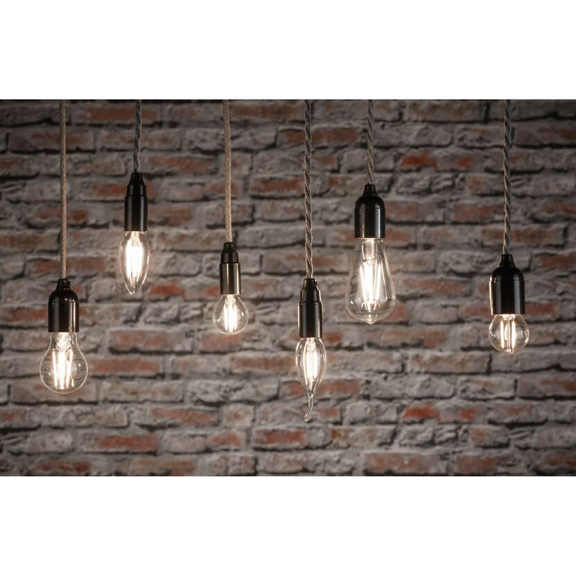LED-Leuchtmittel dimmbar Tropfen E14 5,9 W 806 lm warmweiß