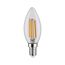 LED-Leuchtmittel dimmbar Kerze matt E14 5,9 W 806 lm warmweiß