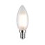 LED-Leuchtmittel dimmbar Kerze matt E14 5,9 W 806 lm warmweiß