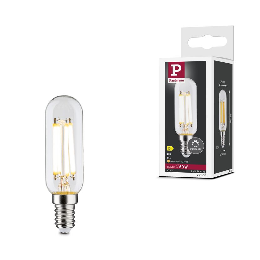 LED-Leuchtmittel dimmbar klar E14 5,9 W 806 lm warmweiß