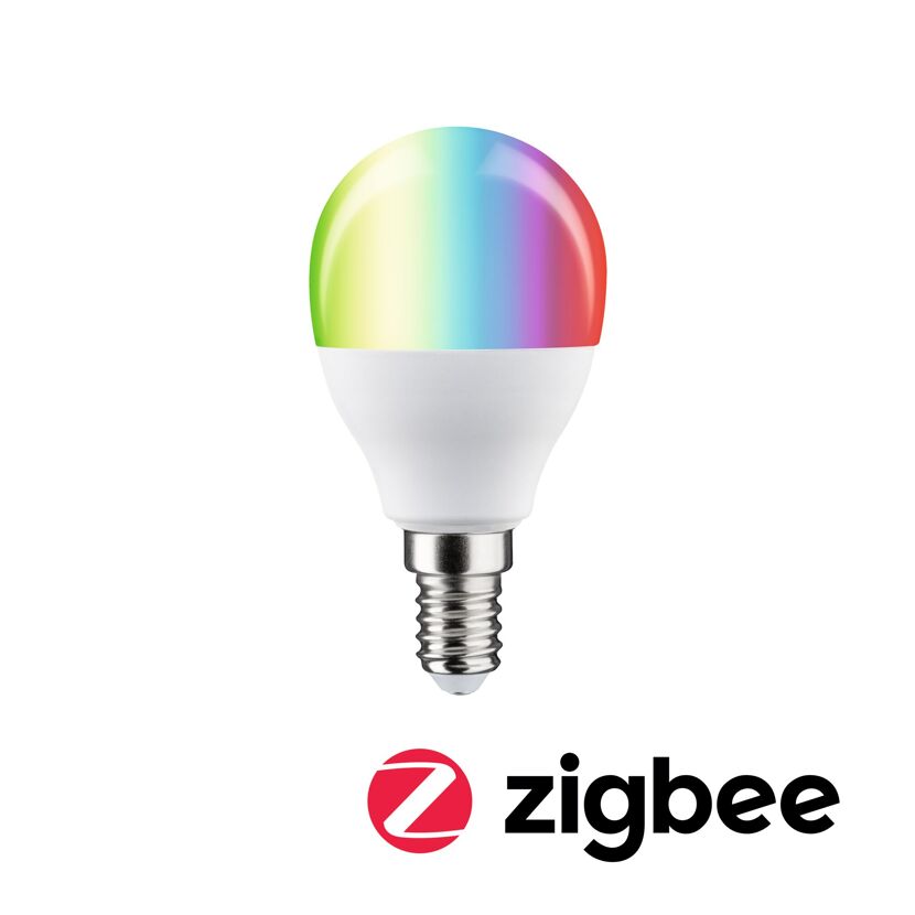 LED-Leuchtmittel 'Zigbee' dimmbar Tropfen E14 5 W 470 lm warmweiß