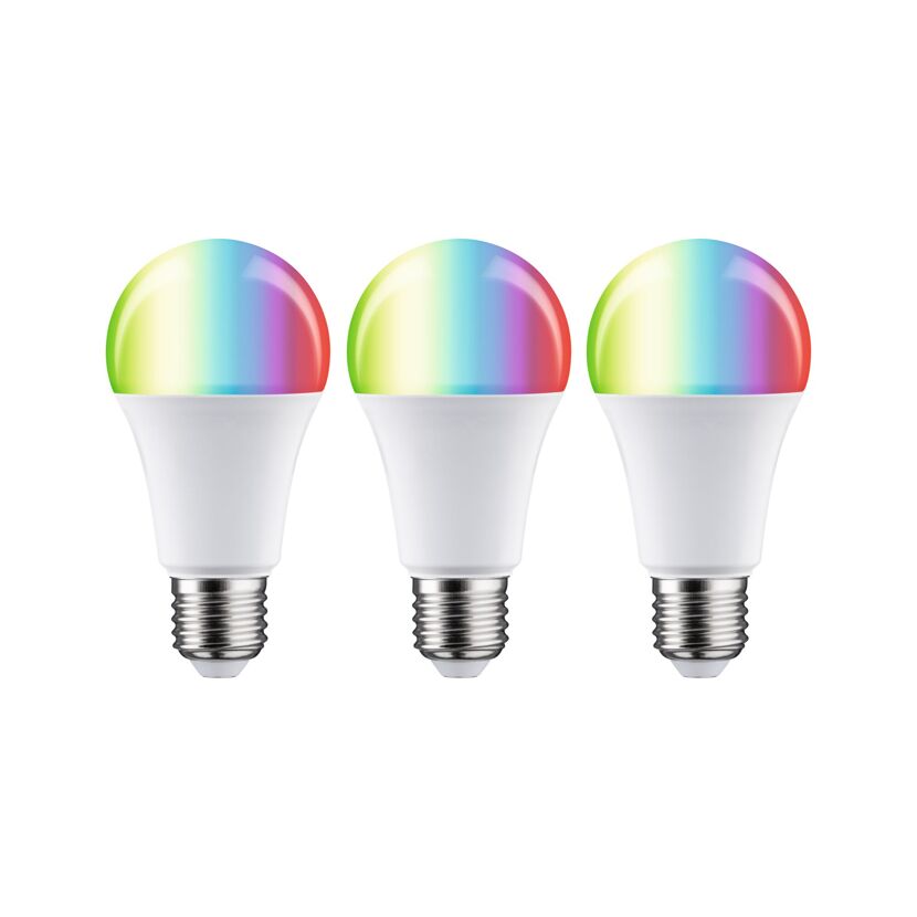 LED-Leuchtmittelset 'Zigbee' dimmbar Standardform E27 11 W 1055 lm warmweiß 3 Stück