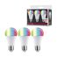 LED-Leuchtmittelset 'Zigbee' dimmbar Standardform E27 11 W 1055 lm warmweiß 3 Stück