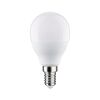 LED-Leuchtmittel Tropfenform E14, weiß