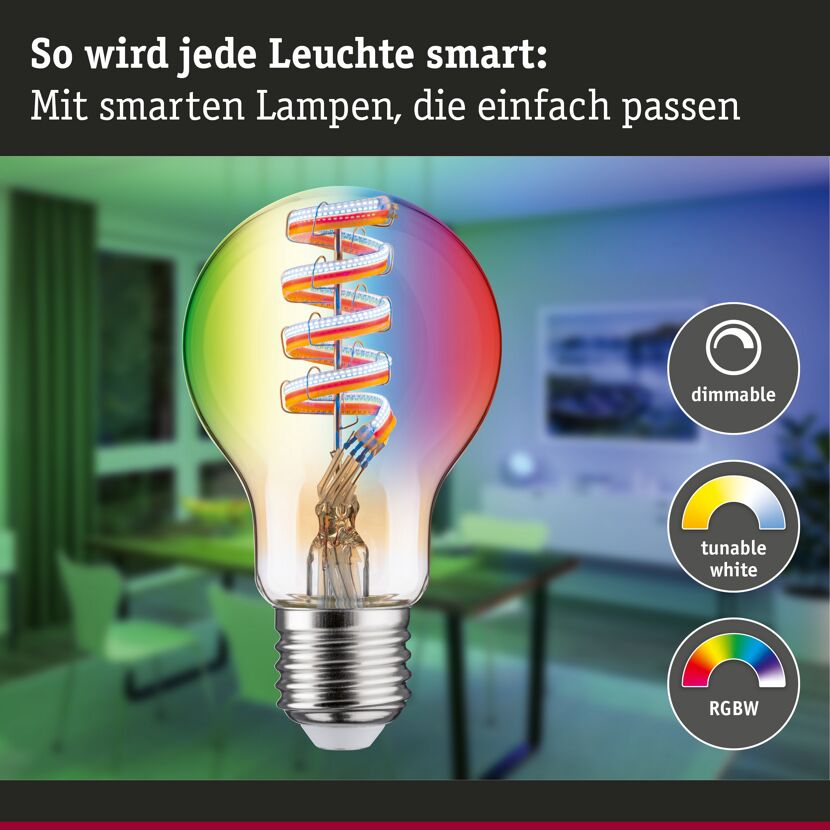 LED-Leuchtmittel E27 6,3 W 470 lm