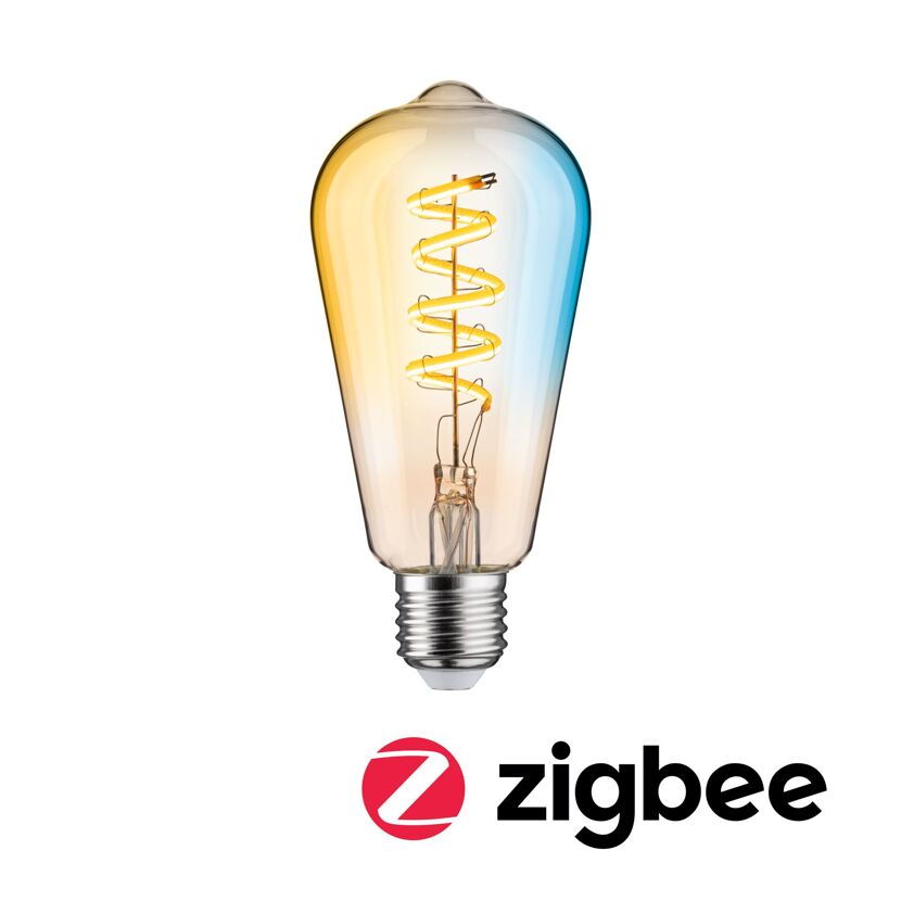 LED-Leuchtmittel 'Zigbee' dimmbar Kolben E27 7,5 W 600 lm warmweiß