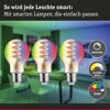 LED-Leuchtmittelset 'Zigbee' dimmbar Standardform E27 6,3 W 470 lm warmweiß 3 Stück