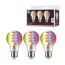 LED-Leuchtmittelset 'Zigbee' dimmbar Standardform E27 6,3 W 470 lm warmweiß 3 Stück