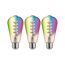 LED-Leuchtmittelset 'Zigbee' dimmbar Kolben E27 6,3 W 470 lm warmweiß 3 Stück
