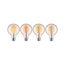 LED-Leuchtmittelset 'Zigbee' dimmbar Globe E27 6,3 W 470 lm warmweiß 3 Stück