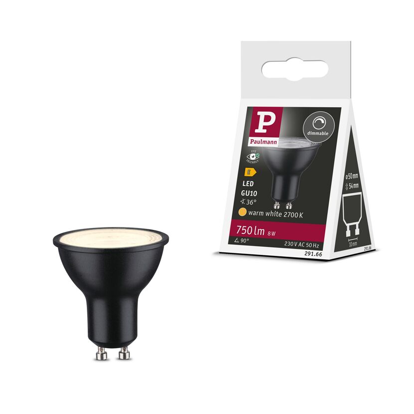 LED-Leuchtmittel dimmbar Reflektor GU10 8 W 750 lm warmweiß