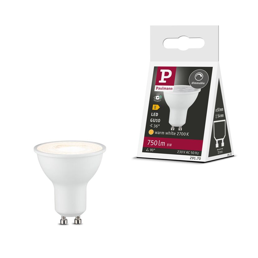 LED-Leuchtmittel GU10 8 W 750 lm