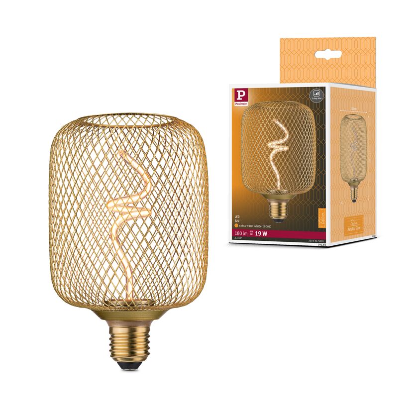 LED-Leuchtmittel 'Metallic Glow' E27 4 W 180 lm