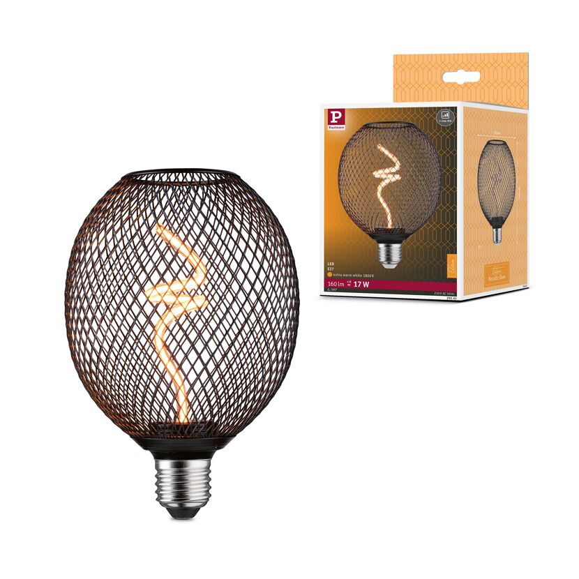 LED-Leuchtmittel 'Metallic Glow' E27 4 W 160 lm