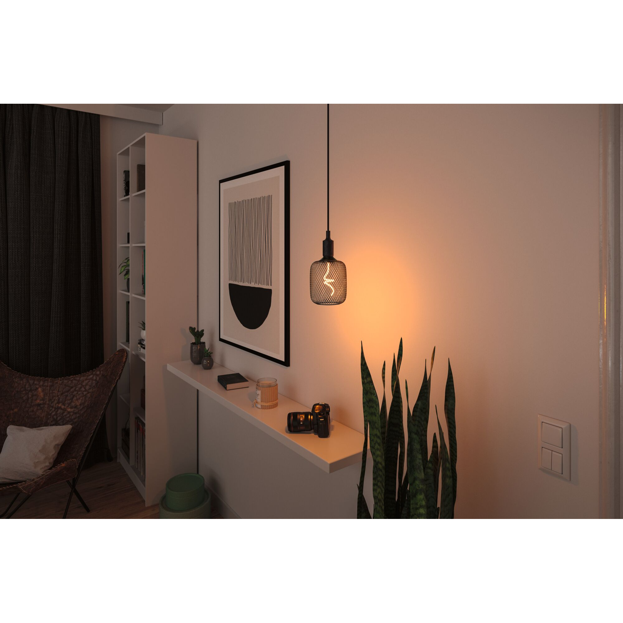 LED-Leuchtmittel 'Metallic Glow' E27 4 W 160 lm