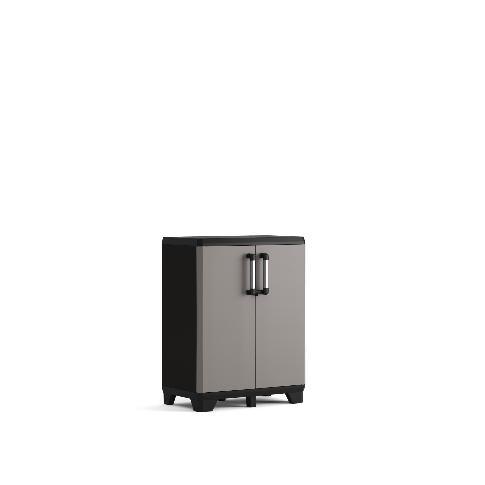 Kunststoffschrank 'Pro' 2 Böden 68 x 90 x 39 cm