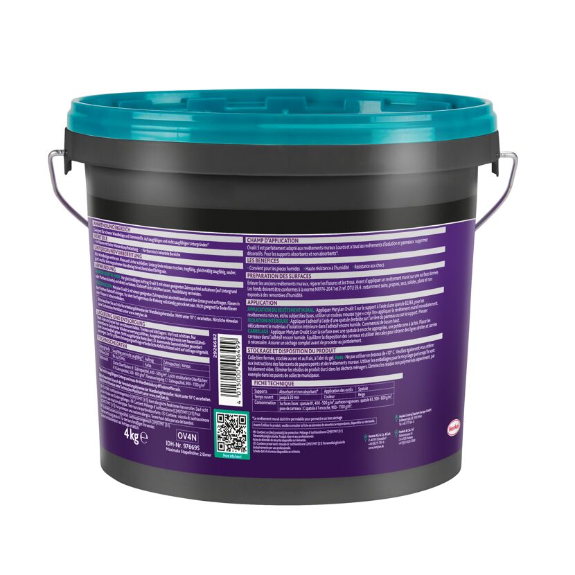 Wandbelagskleber 'Ovalit S' 4 kg