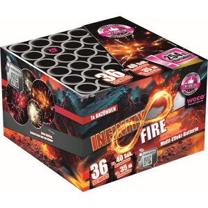 Batterie-Feuerwerk 'Infinity Fire' 36 Schuss