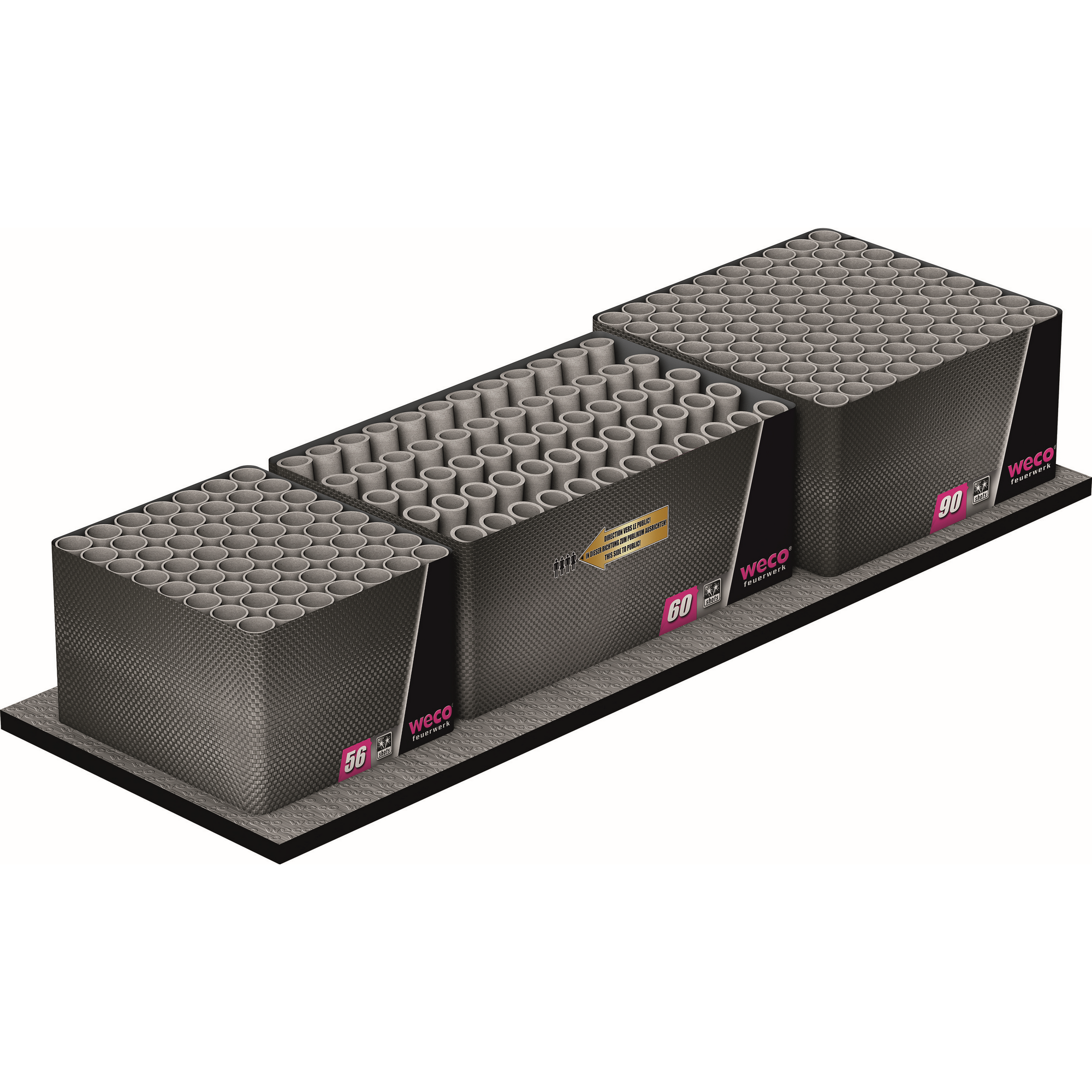 Batterie-Feuerwerk 'Final Showdown' 206 Schuss