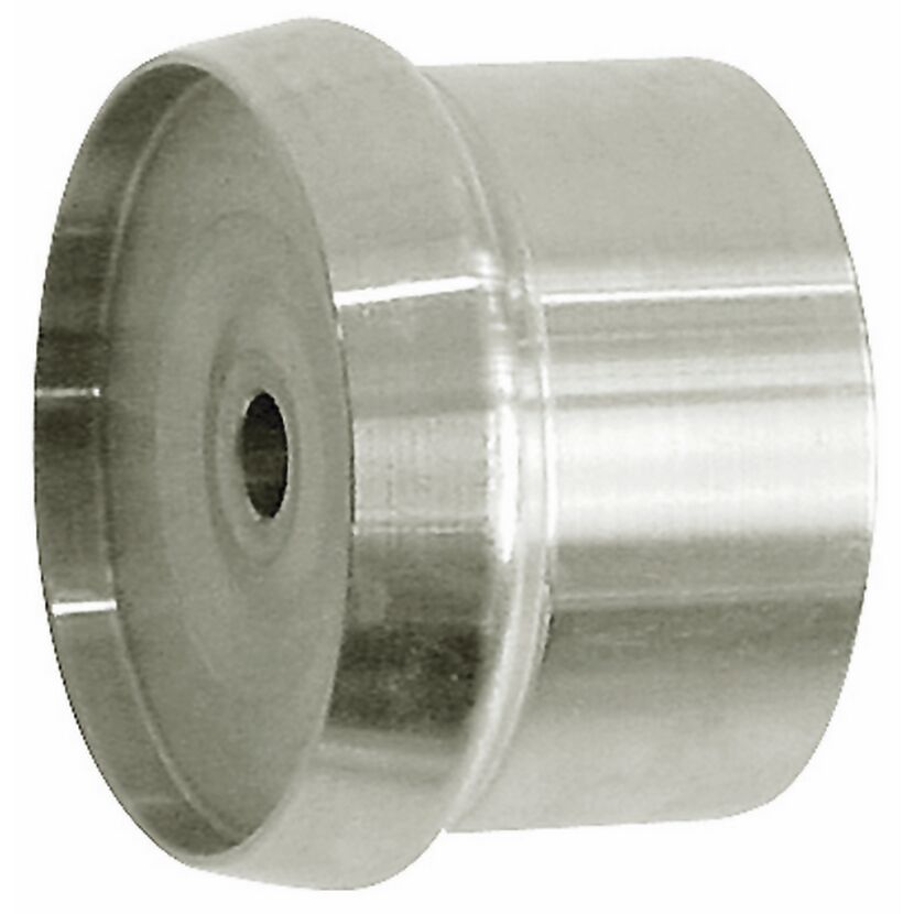 Metalladapter 'E12' für Holzhandlauf Ø 42 mm Edelstahl