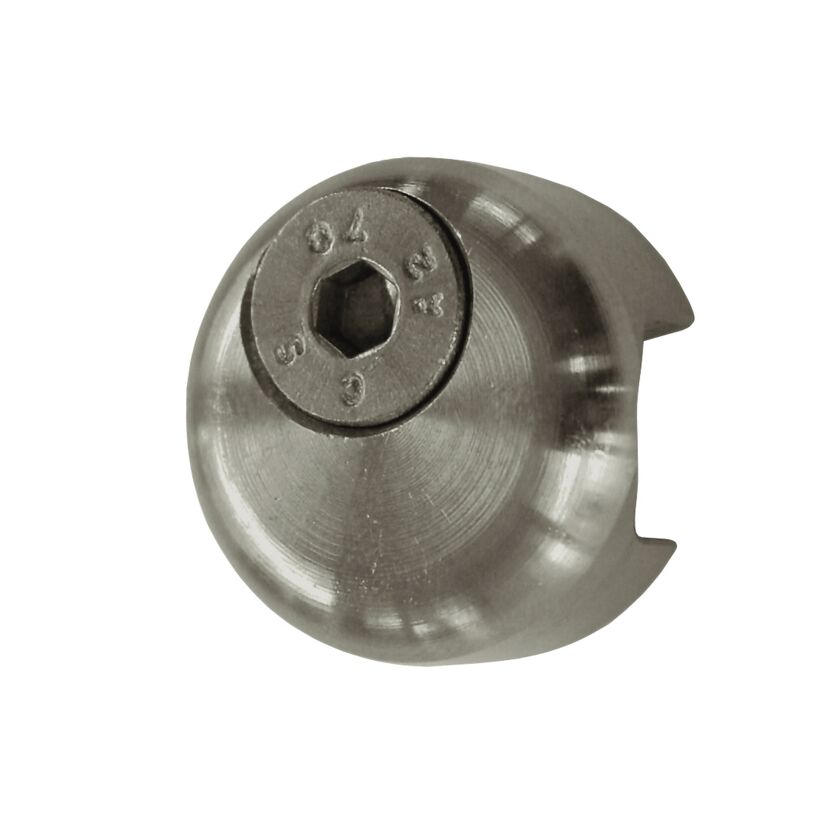 Klemmhalter 'E69' mit Senkung Edelstahl