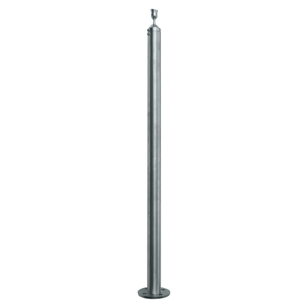 Geländerstab 'E81' Ø 42,4 x 985 mm Edelstahl ohne Bohrung