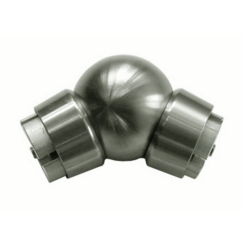 Kugelgelenk 'E83' für Metallhandlauf Edelstahl