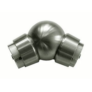 Kugelgelenk 'E83' für Metallhandlauf Edelstahl