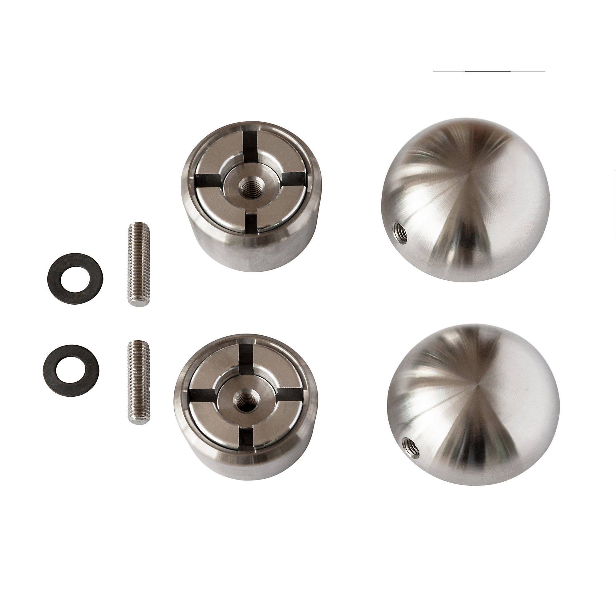 Kugelgelenk 'E83' für Metallhandlauf Edelstahl