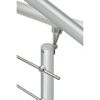 Geländerset 'AB11' Aluminium weiß seitliche Montage 1500 mm