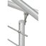 Geländerset 'AB11' Aluminium weiß seitliche Montage 1500 mm