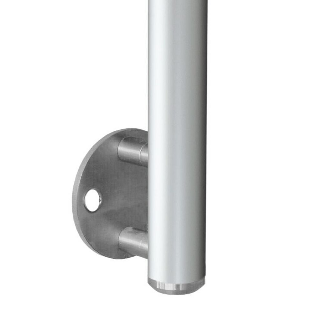 Geländerset 'AB11' Aluminium weiß seitliche Montage 1500 mm