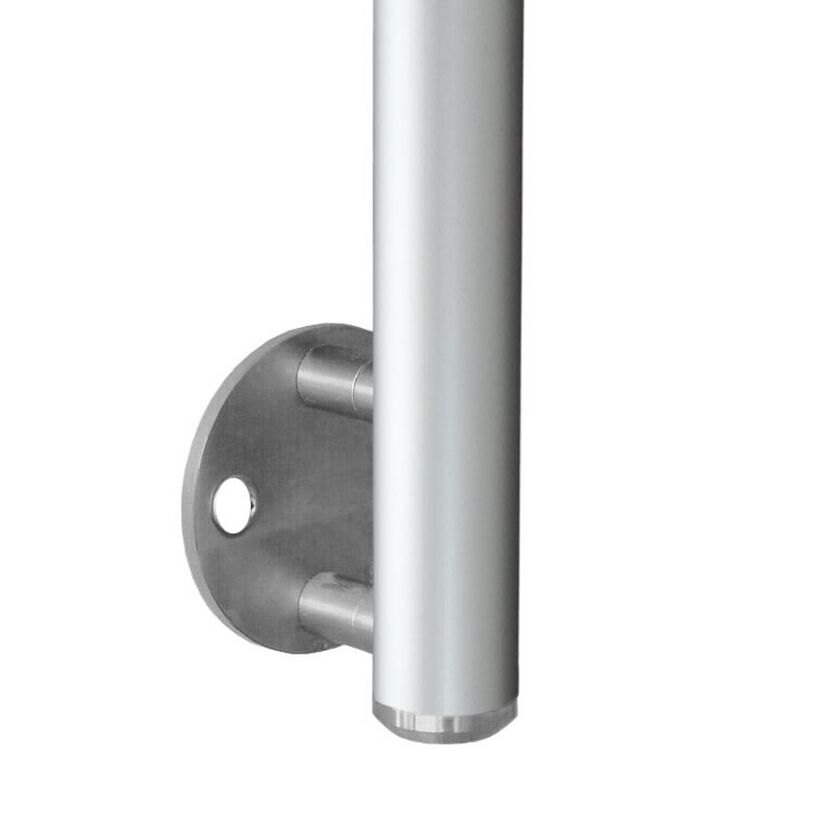 Geländerset 'AB11' Aluminium weiß seitliche Montage 1500 mm