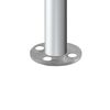 Geländerset 'AB12' Aluminium weiß Bodenmontage 1500 mm