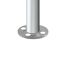 Geländerset 'AB12' Aluminium weiß Bodenmontage 1500 mm
