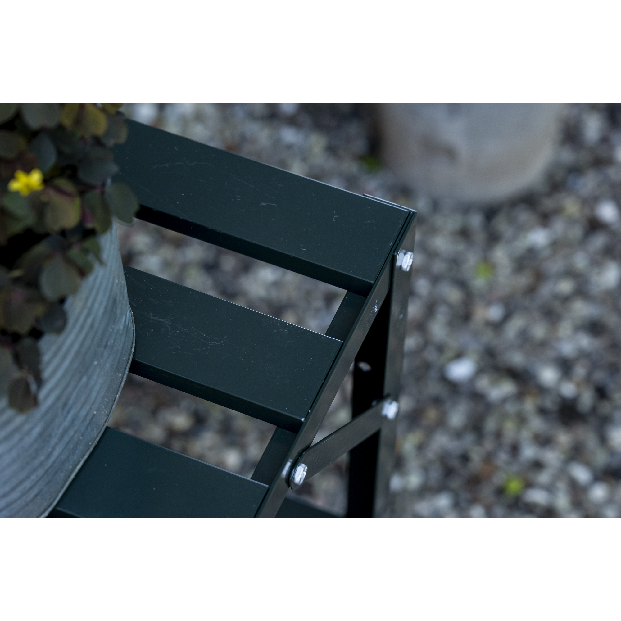 Alu-Tisch 1 Ebene für Gewächshäuser grün