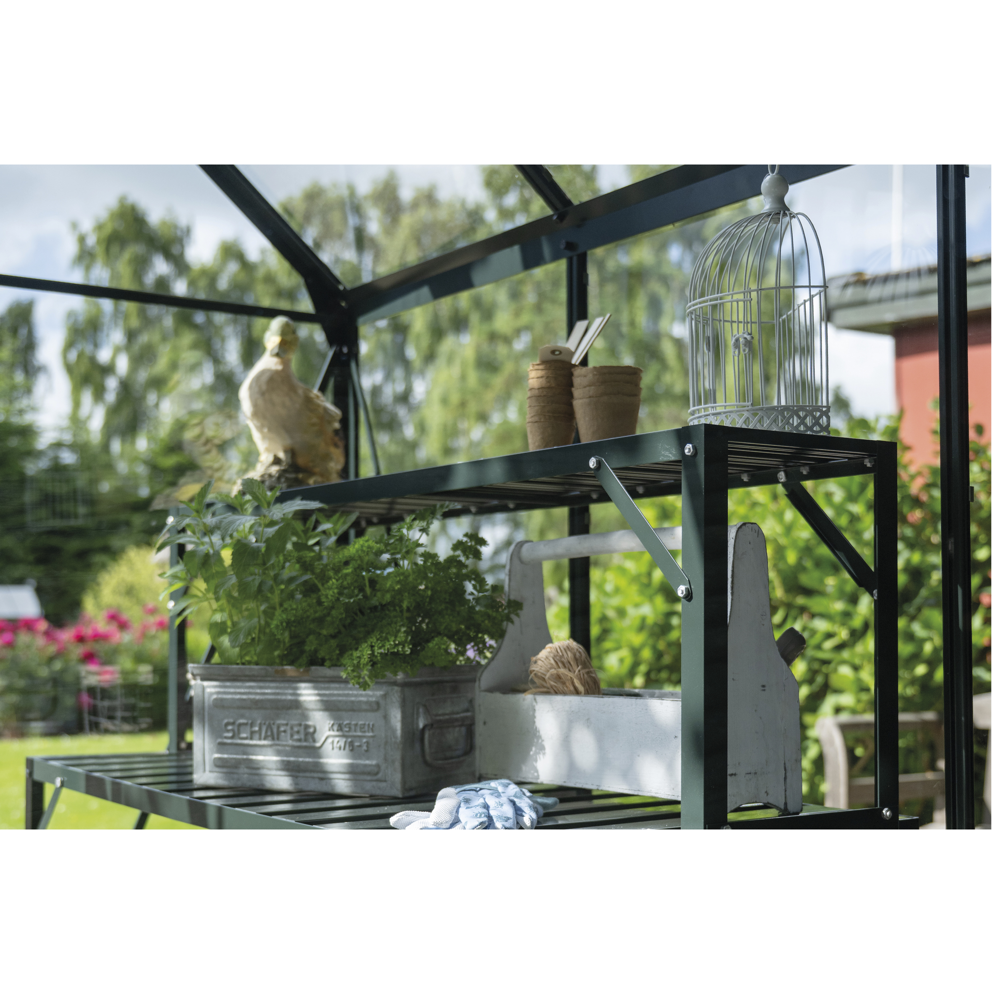 Gewächshausregal für Gewächshaus Tisch