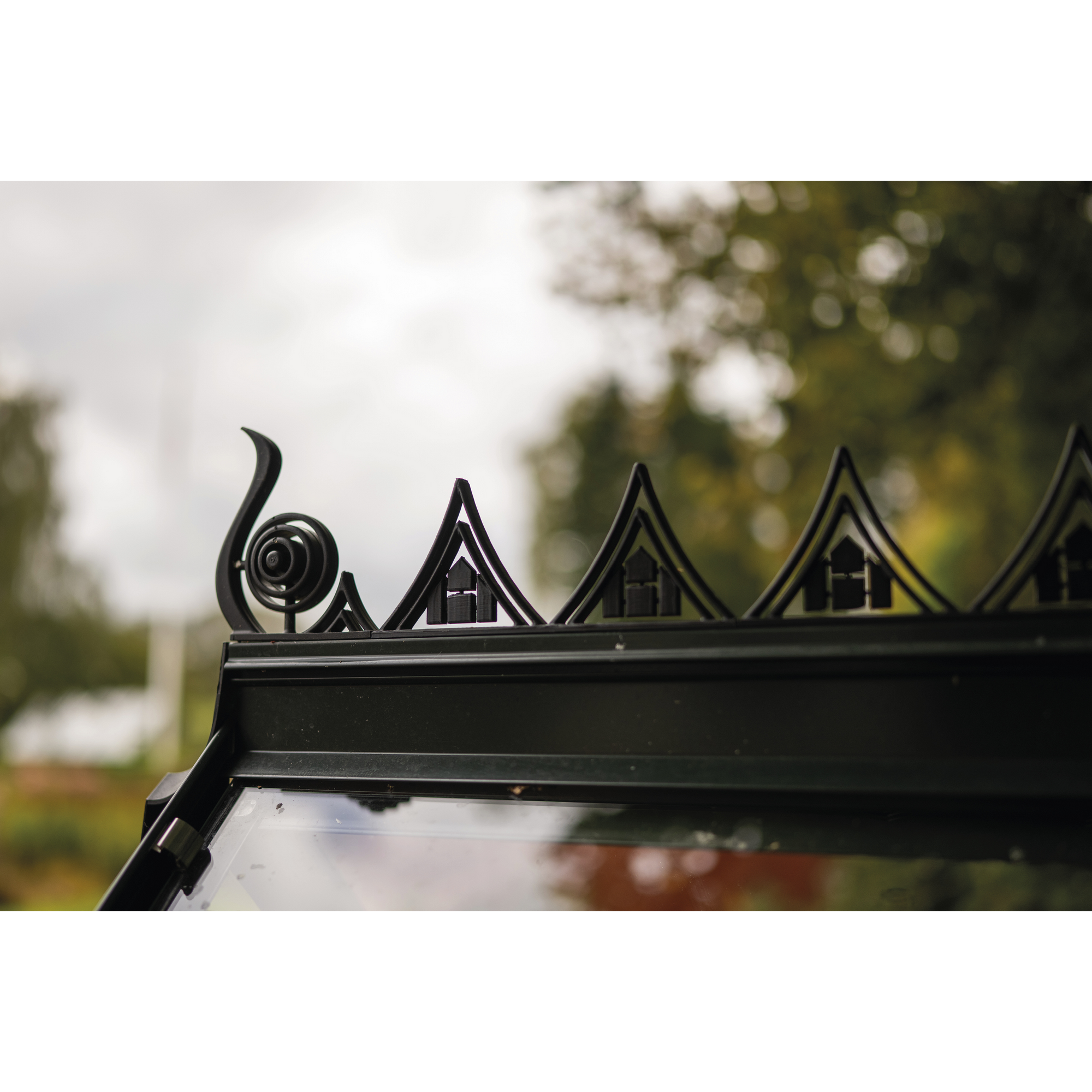 Dachfirstverzierung für Gewächshaus 'ICON Planthouse 8' mit 9,7 m²