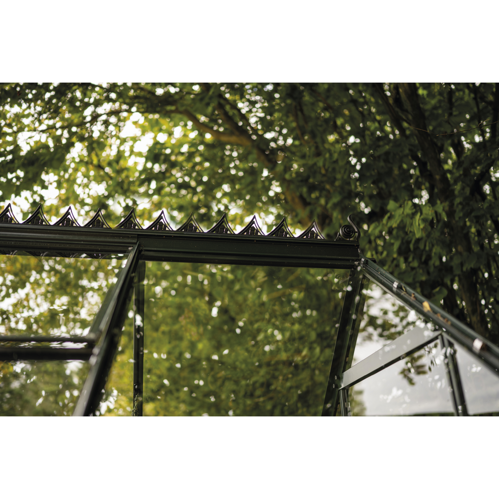 Dachfirstverzierung für Gewächshaus 'ICON Gardenhouse 6' mit 8,6 m²