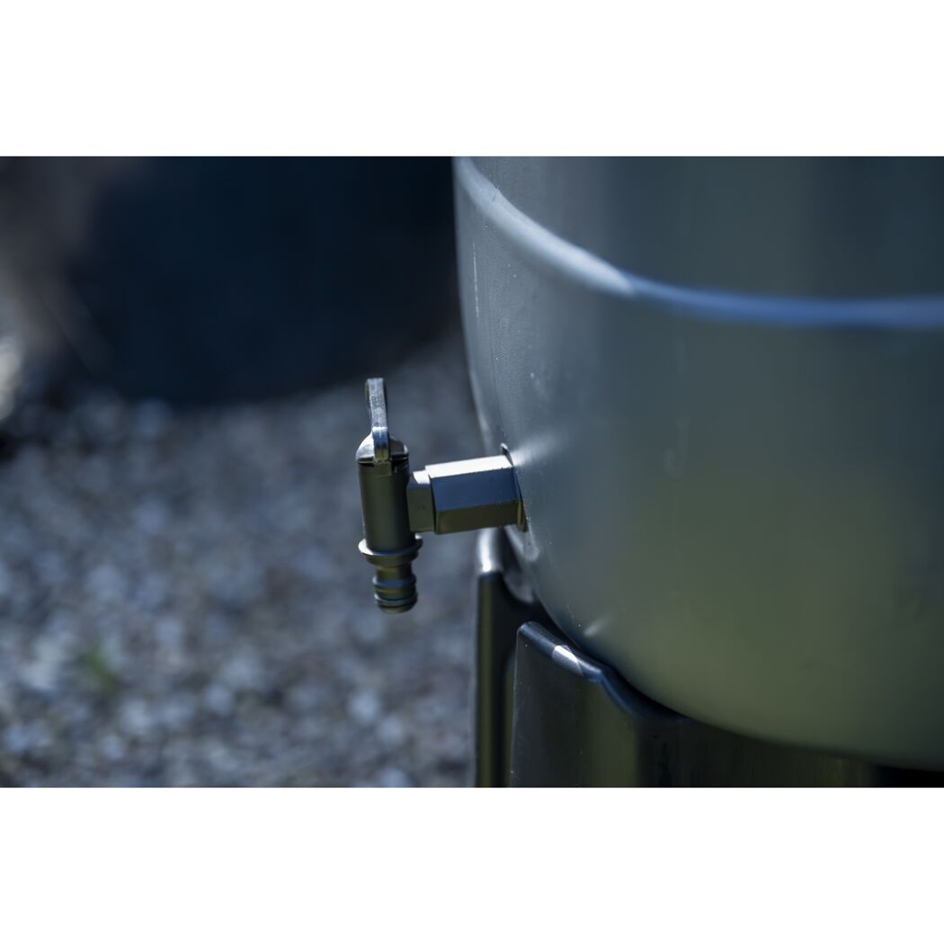 Regentonne 100 l inklusive Ständer