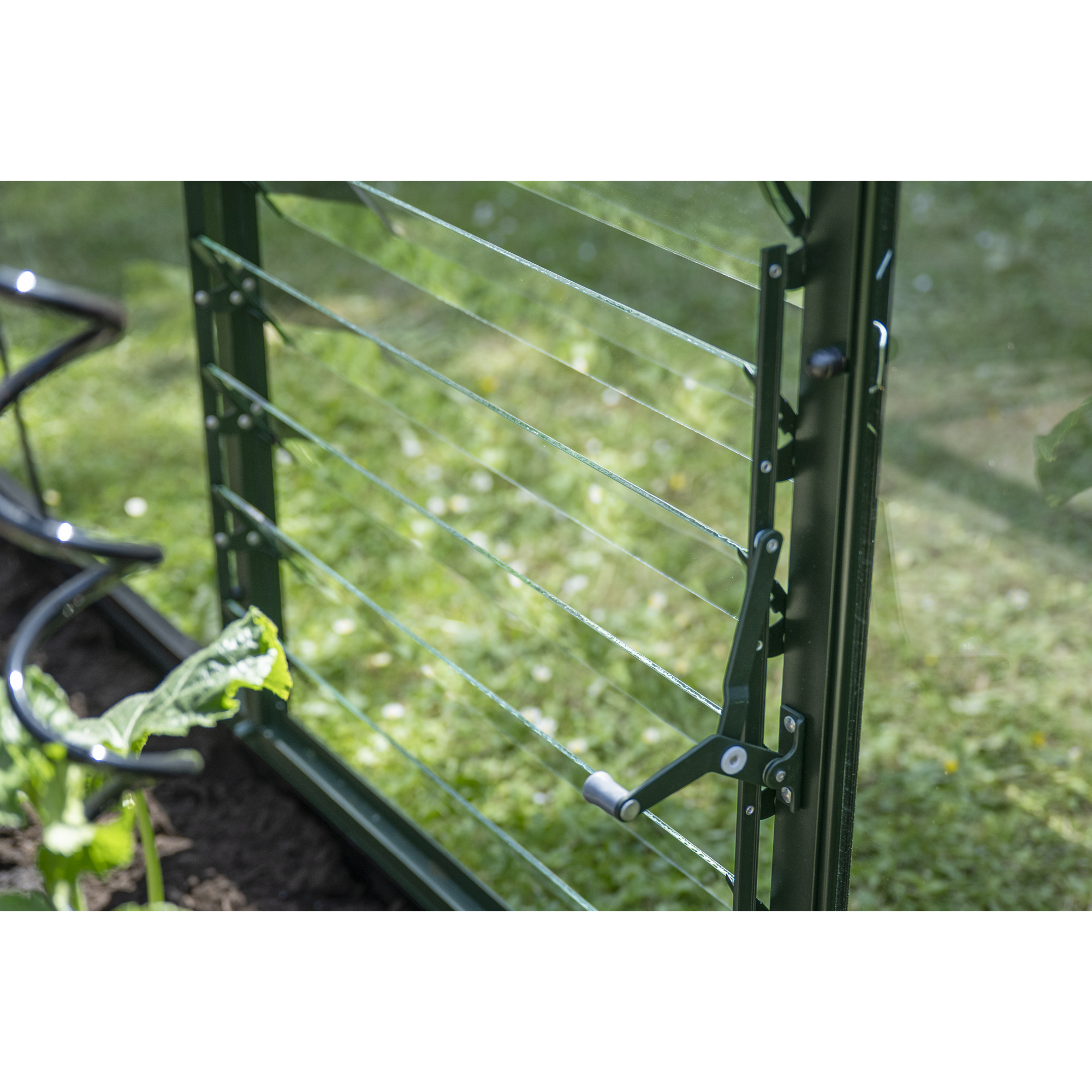 Lamellenlüfter-Set für Gewächshaus 'ICON Planthouse' und 'ICON Lean-To' grün