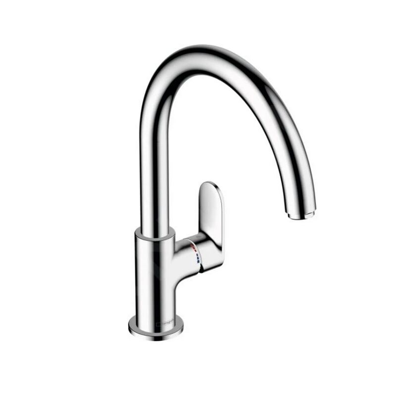 Spültischarmatur 'M35' chromfarben 23,5 cm