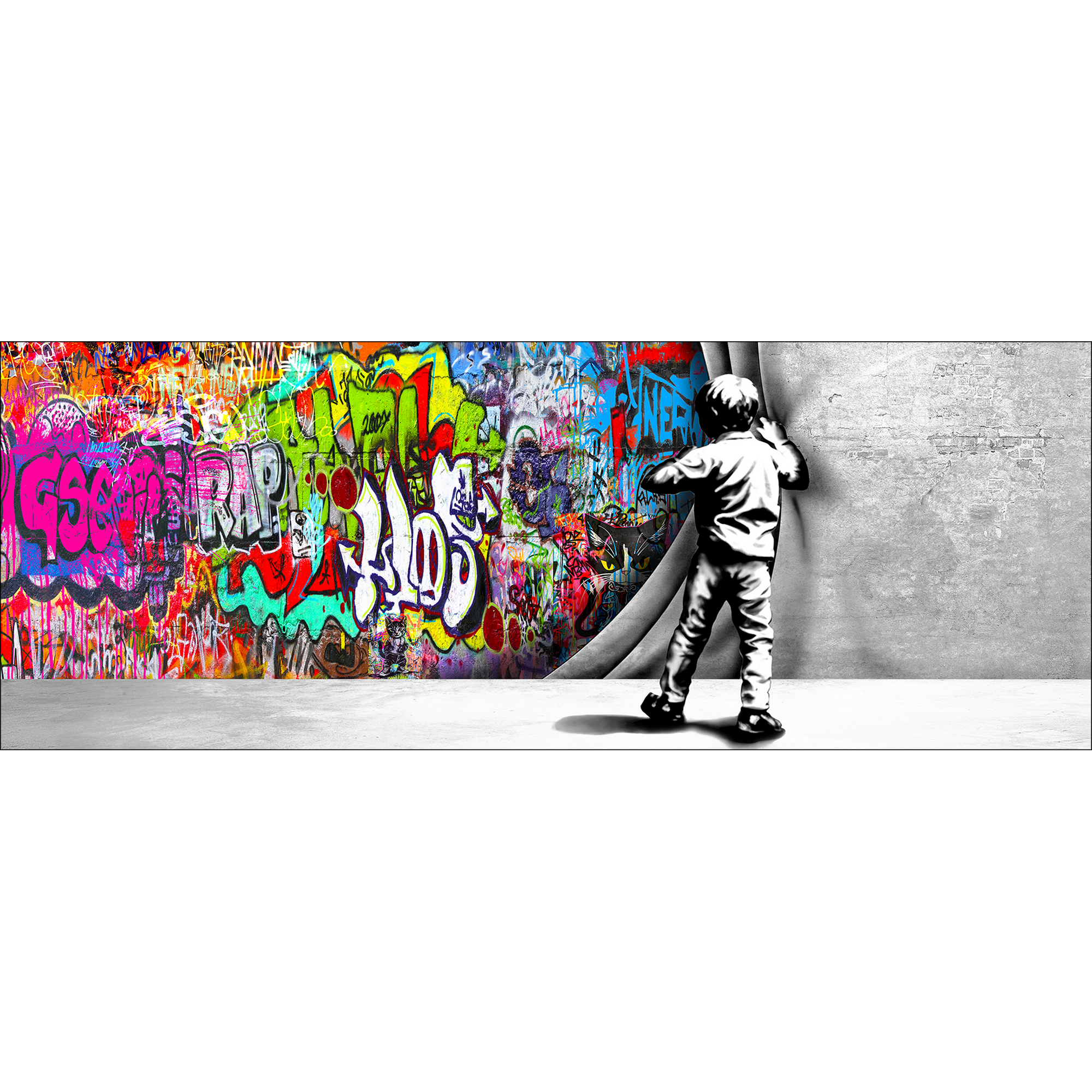 Leinwandbild Canvas-Art 'Discovery' 30 x 80 cm